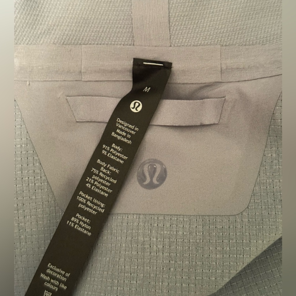 Lululemon Warp Lite Jacket *Packable (Chambray) - Picture 7 of 10